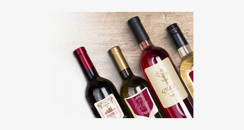 Custom Wine Label Printing - Wine Label, transparent png