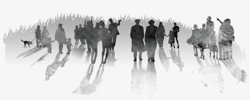 Click Here To Find Out How You Can Support The Fire - Black And White People Png, transparent png