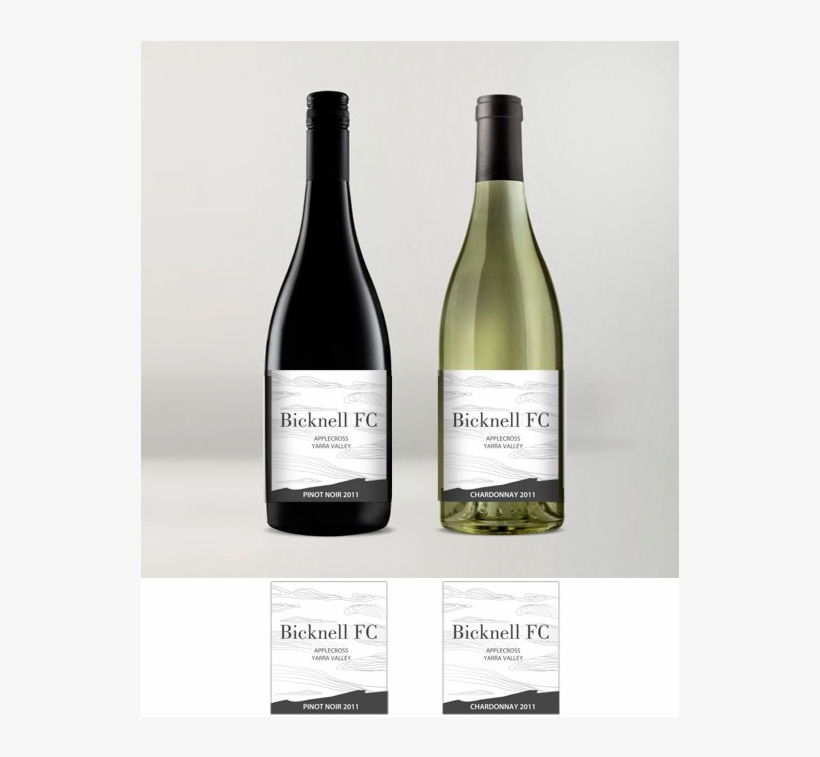 Bicknell - Elegant Packaging Wine Label, transparent png