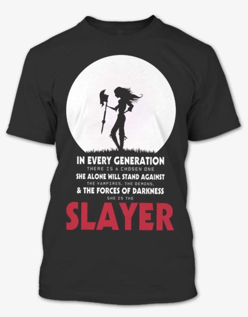 Buffy The Vampire Slayer T Shirt - Buffy The Vampire Slayer In Every Generation, transparent png