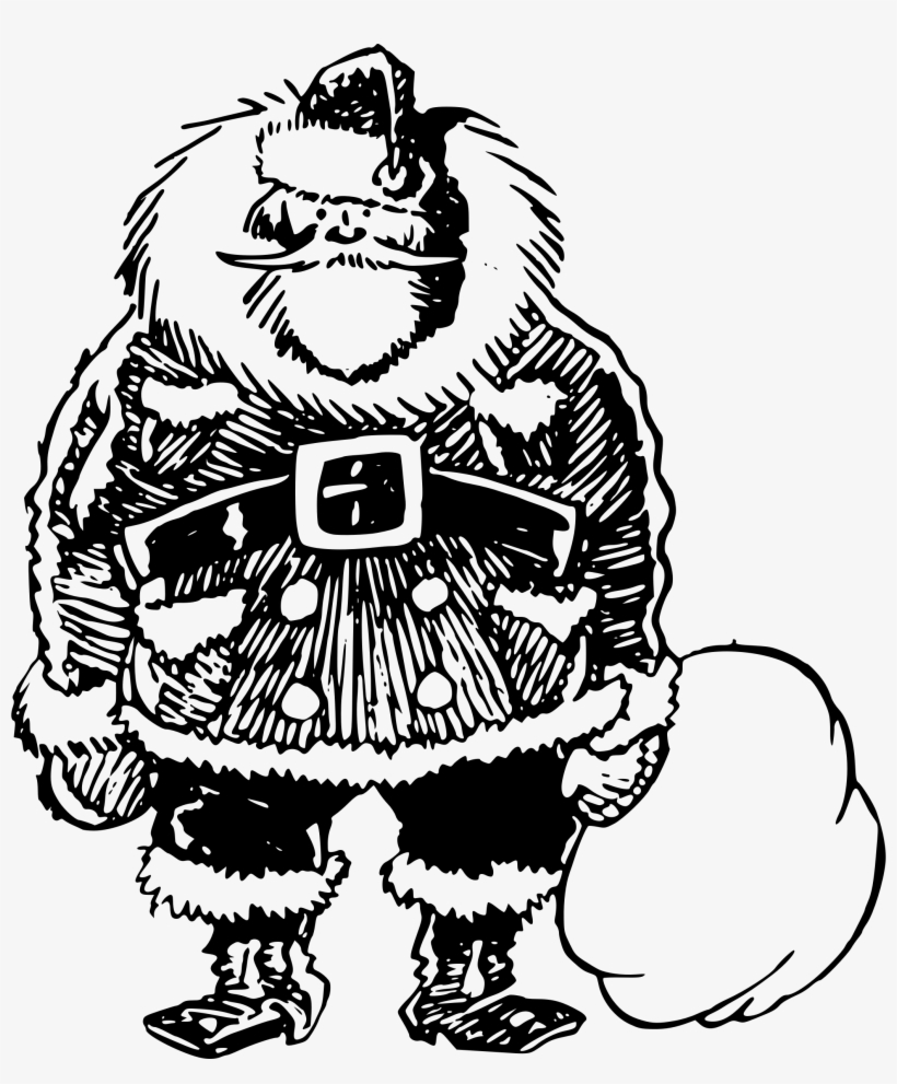 This Free Icons Png Design Of Cartoon Santa, transparent png