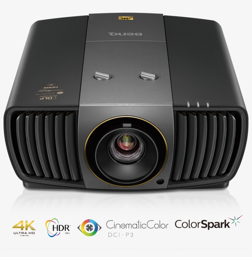 1 - Benq W11000 4k Uhd Thx Certified Home Cinema Projector, transparent png