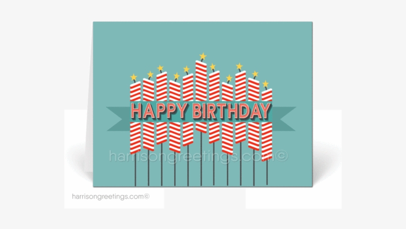 Retro Happy Birthday Cards For Customers - Greeting Card, transparent png