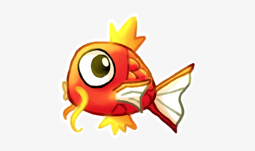 ~magikarp Jump Is Such A Cute Game, I Had To Draw This - Cartoon, transparent png