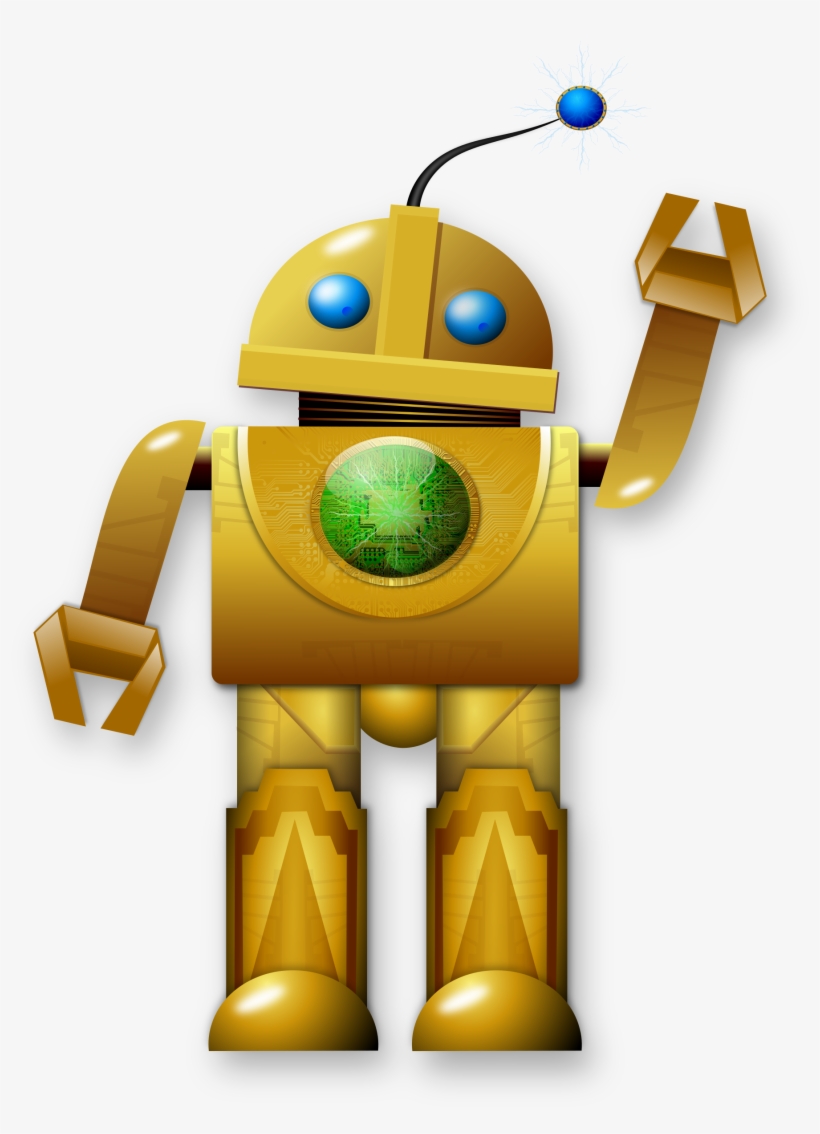 This Free Icons Png Design Of Friendly Robot Remix, transparent png