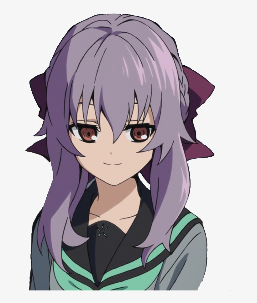 Comment Picture - Seraph Of The End Purple Hair Girl, transparent png