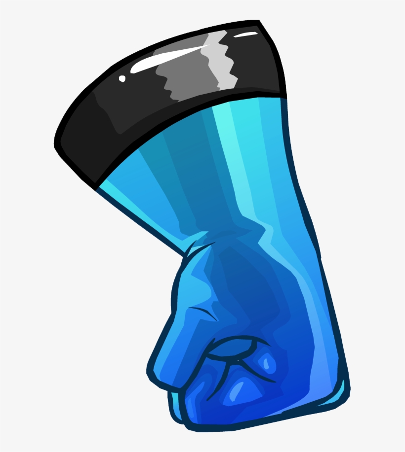 Force Wave Gloves Icons - Club Penguin Gloves, transparent png
