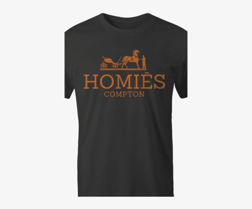 Homies T-shirt - Hermes T-shirts Short Sleeved In 61082, transparent png