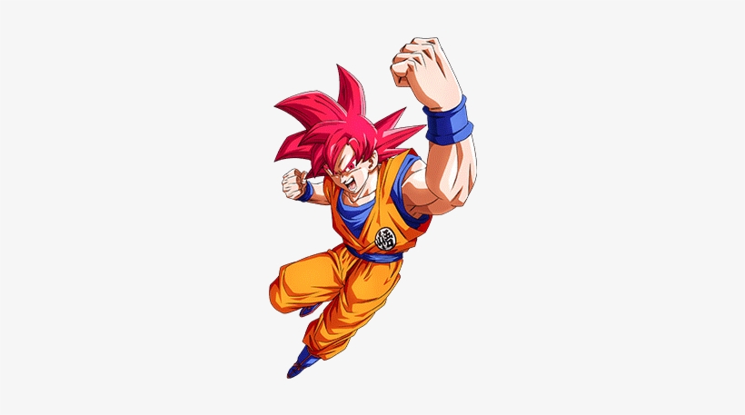 Divine Power Within Super Saiyan God Goku - Super Saiyan God Goku Dokkan Divine Power Within, transparent png