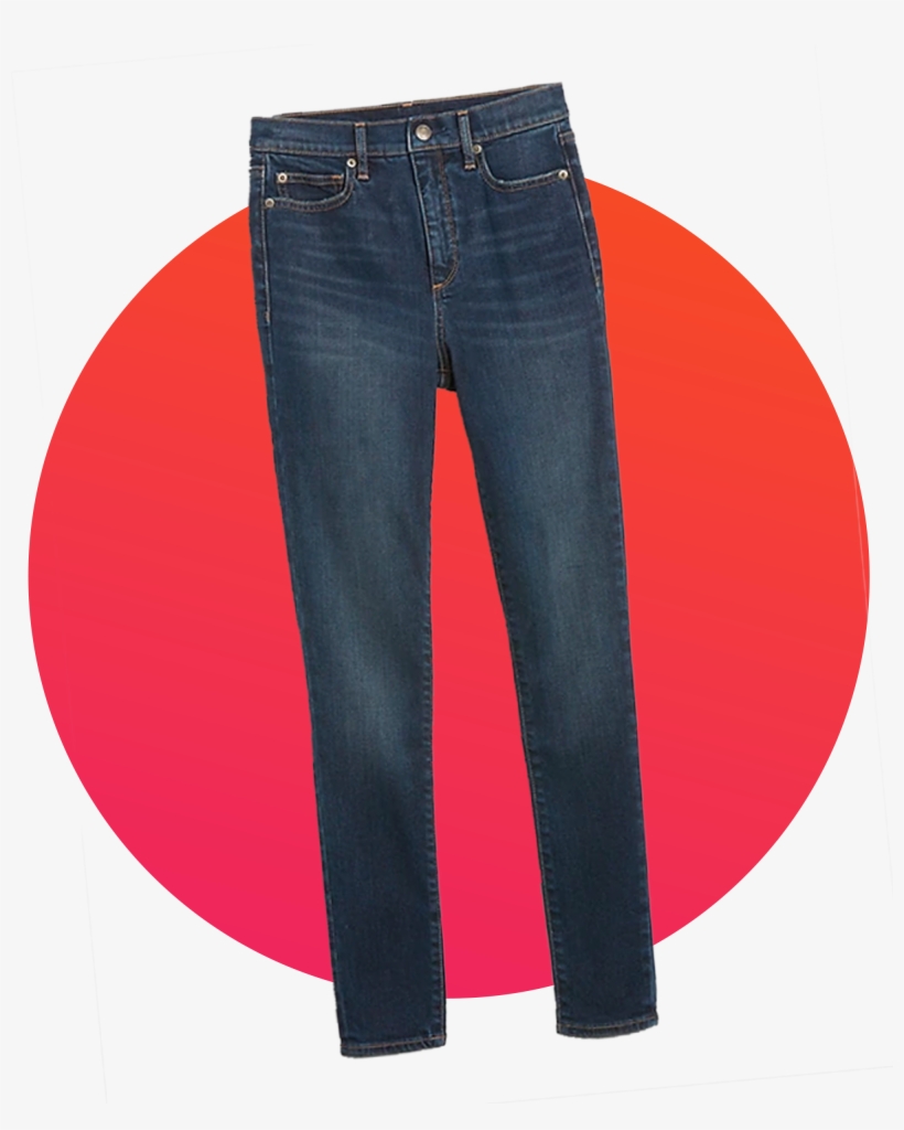Soft Wear Super High Rise True Skinny Jeans - Pocket, transparent png