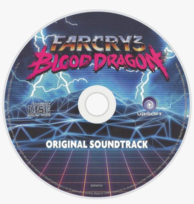Power Glove Far Cry - Far Cry 3 Blood Dragon Soundtrack Cd, transparent png
