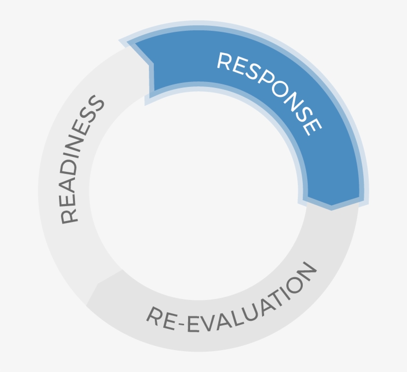 Emergency Response Cycle - Computer Security Incident Management, transparent png