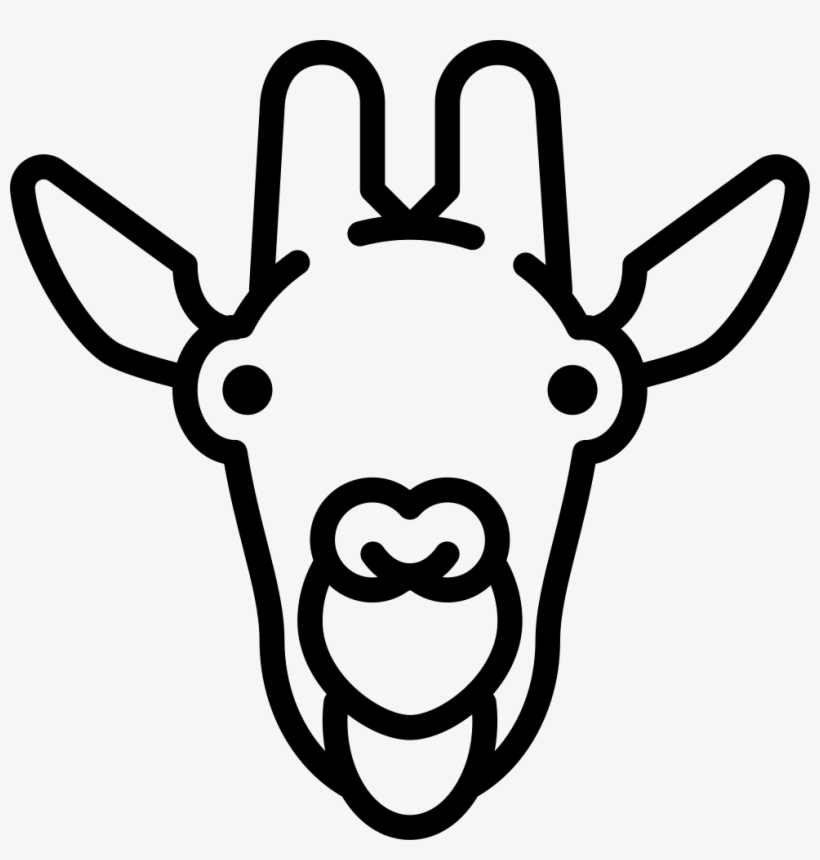 Giraffe Head - - Scalable Vector Graphics, transparent png
