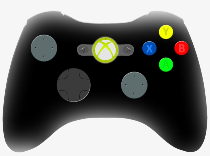 Game Controller Clipart Joystick Playstation Accessory - Xbox, transparent png