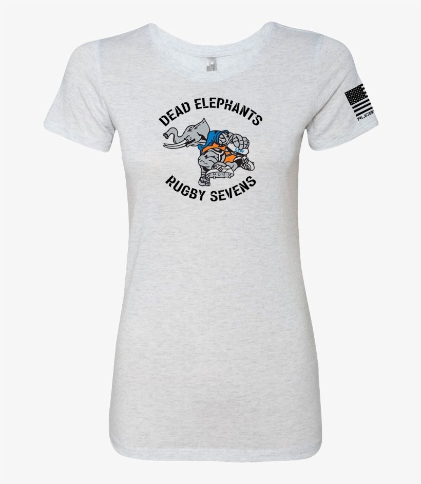 Csuf Rugby Dead Elephants Womens Triblend Tee - Rugby Football, transparent png