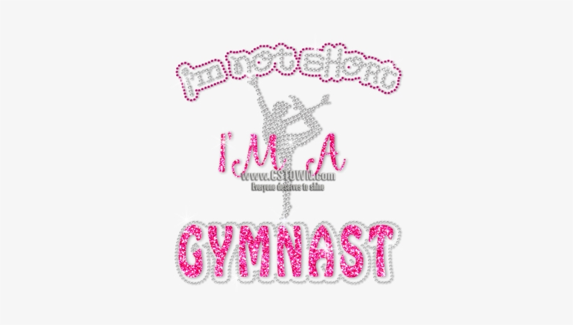 Iss Glitter Gymnasts Rolling Stone Design - Gymnastics, transparent png