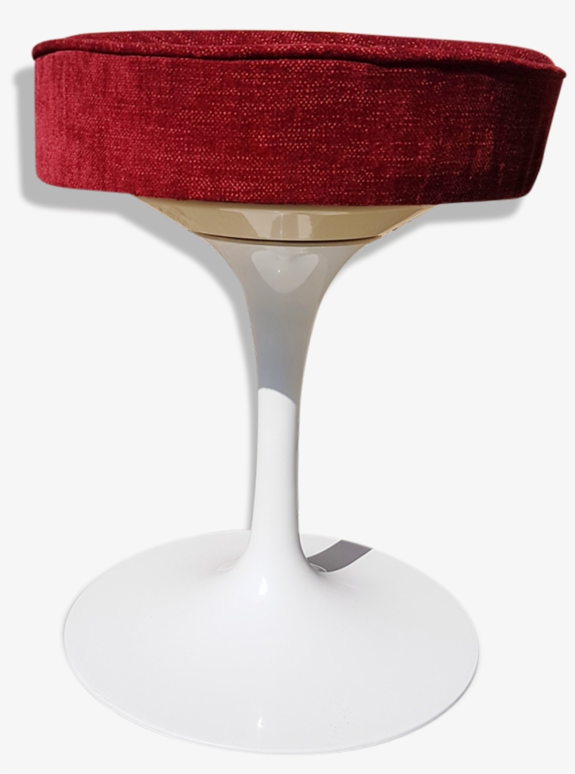 Stool Red Tulip, By Saarinen For Knoll International - Knoll, transparent png