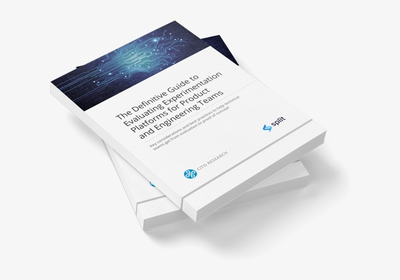 Cover Of The Definitive Guide To Evaluating Experimentation - Brochure, transparent png