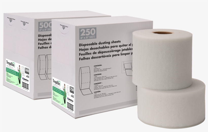 Disposable Dusting Sheets Provide Unsurpassed Cleaning - Americo Trapeze Dusting Sheets, transparent png