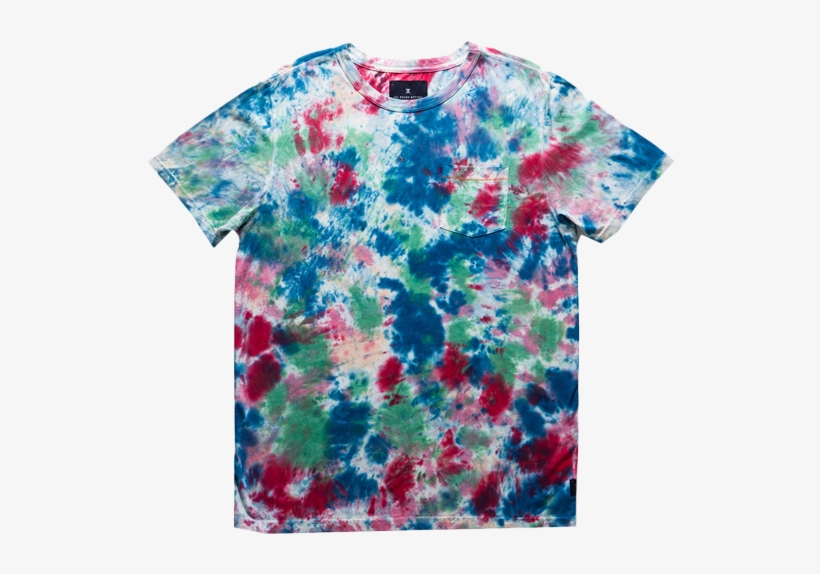 Well Worn Tie Dye - Active Shirt, transparent png