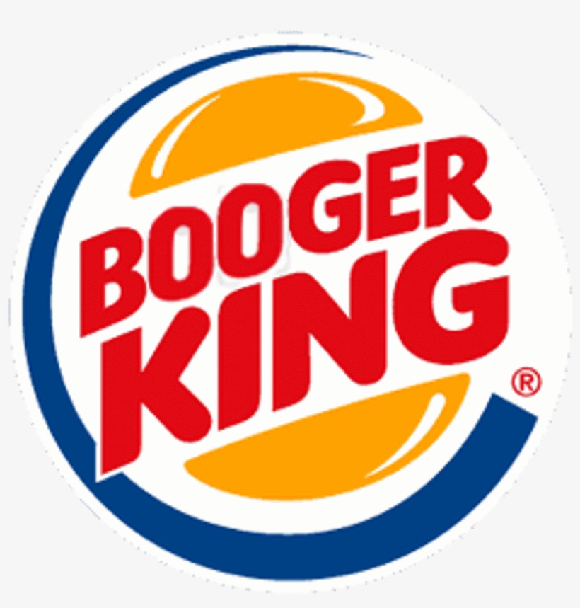 Booger King - Burger King Logo Png, transparent png