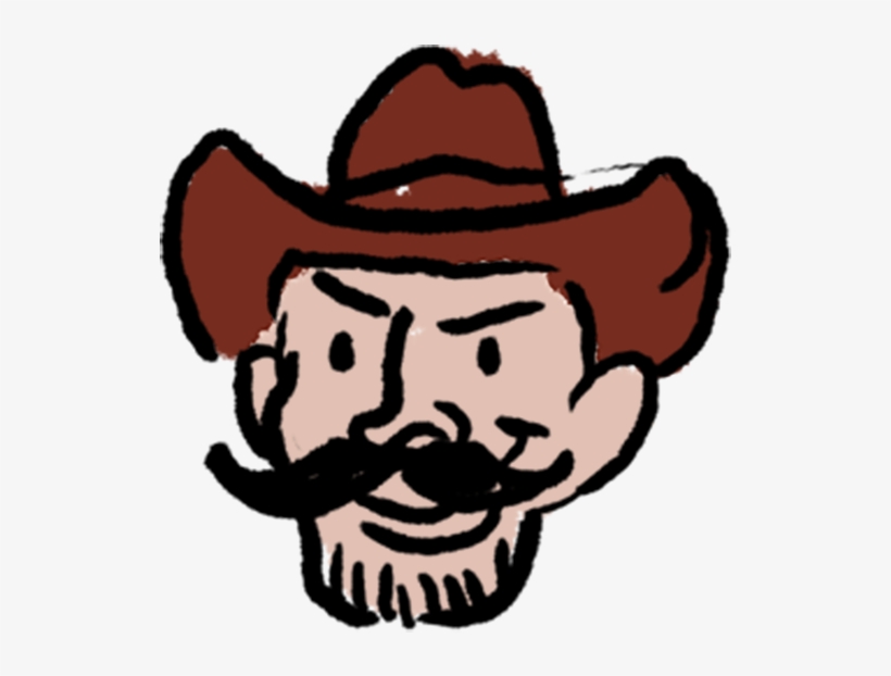 Hair Clipart Cowboy Hat Cattle Snout Cartoon Png - Cowboy Hat, transparent png