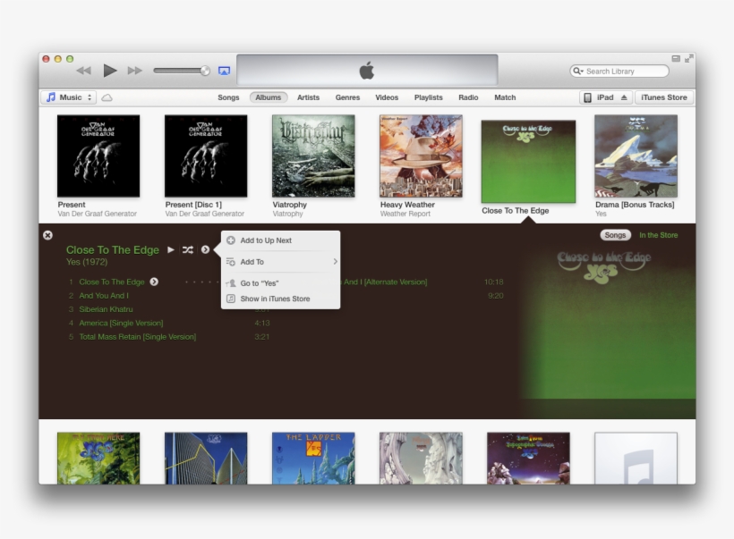 Itunes 11 Expanded View - Weather Report Heavy Weather, transparent png