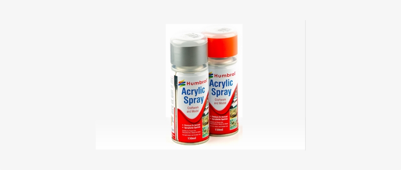 Humbrol Acrylic Spray Paints - Humbrol Acrylic Spray Paint, transparent png