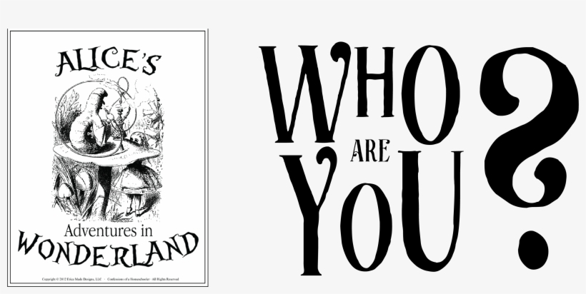 Alice's Adventures In Wonderland By Lewis Carroll - Alice In Wonderland Caterpillar, transparent png
