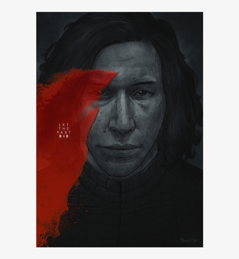 Kylo Ren - "scar" - Visual Arts, transparent png