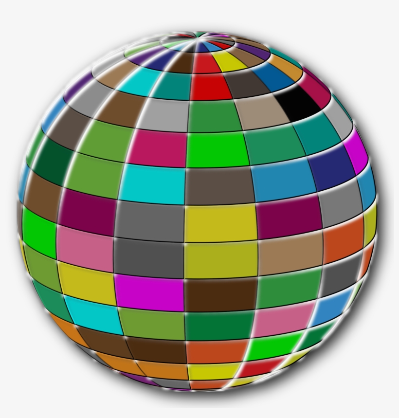 This Free Icons Png Design Of Geometric Beach Ball, transparent png