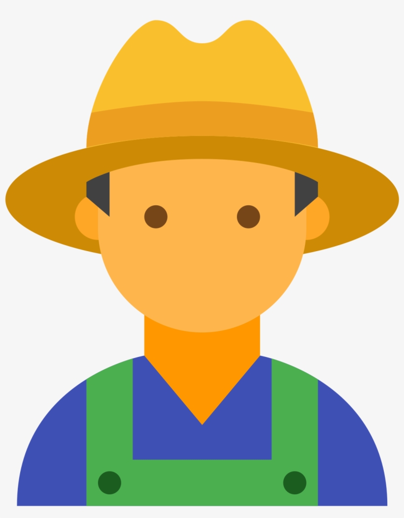 The Image If Of A Person With No Face - Farmer Icon, transparent png