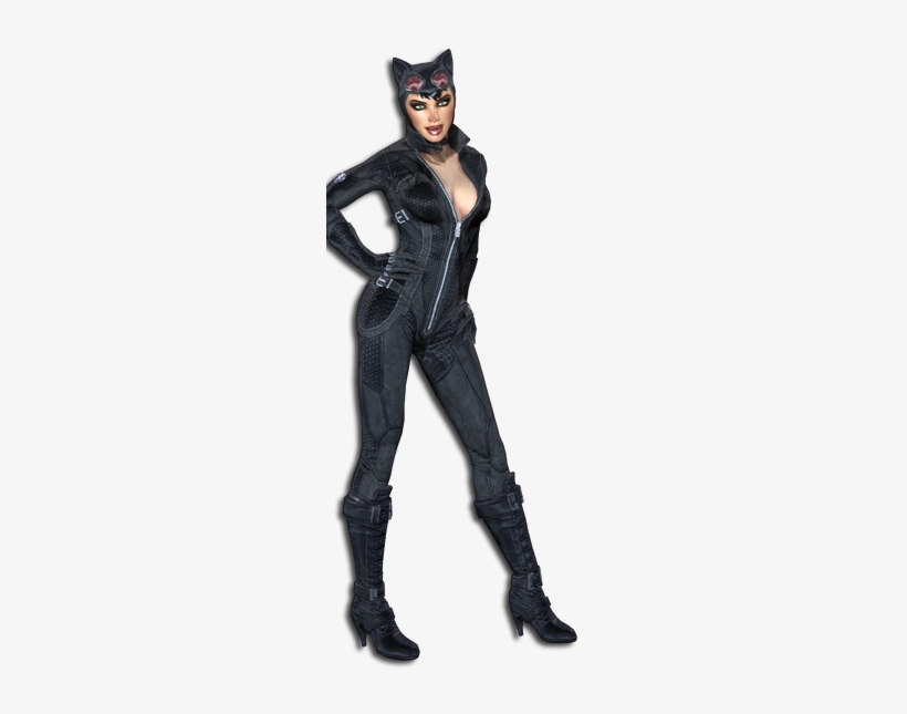 600px-catwoman City - Catwoman From Arkham City, transparent png