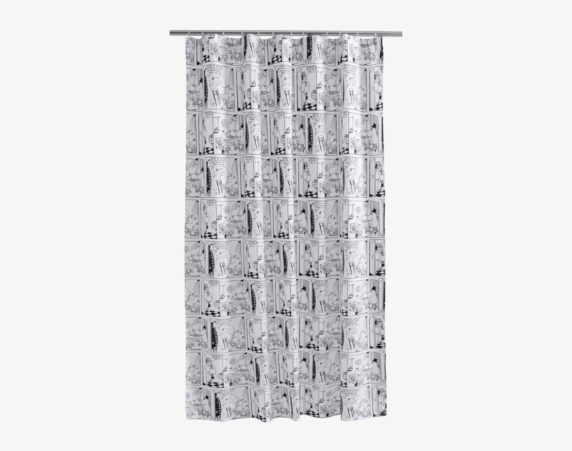 Buy Riviera Moomin Shower Curtain, transparent png
