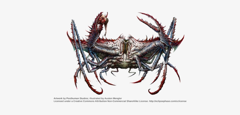 Title - Crab, transparent png