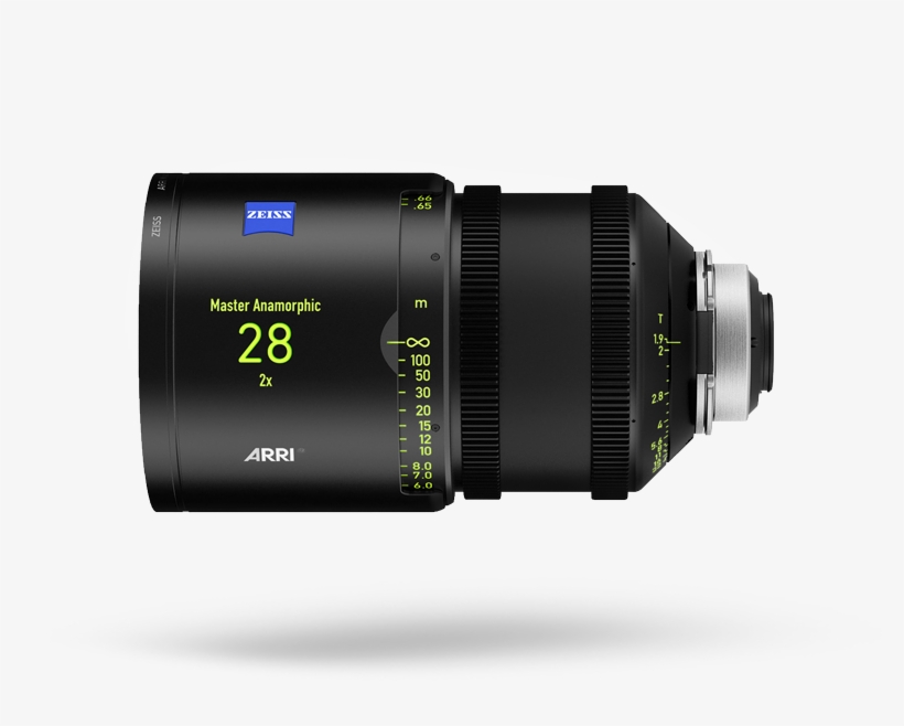 Arri 28mm T1 - Arri Master Anamorphic 28mm, transparent png