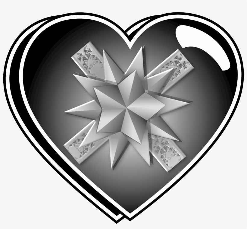 Png Free Gift Box Big Image Png - Heart, transparent png