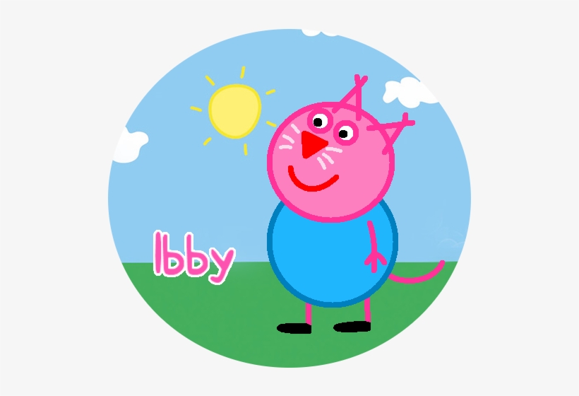 Peppa Pig Badge - Cartoon, transparent png