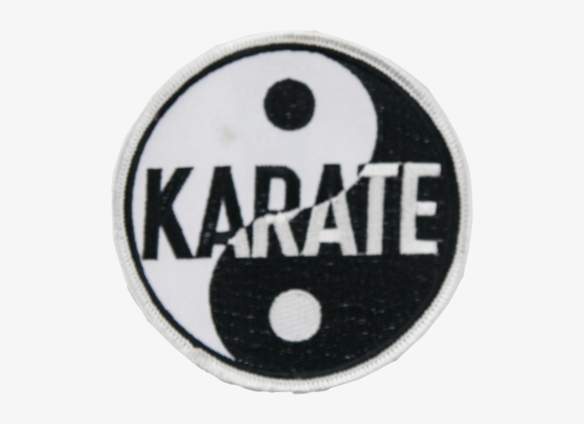 1321 Karate Yin Yang Patch - Yin & Yang Patches - Karate - 7.6cm - 1.3cm Dia., transparent png