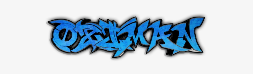 1boma ] - Blue Graffiti Png, transparent png