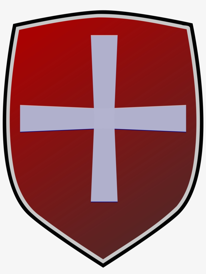 This Free Icons Png Design Of Red Shield, transparent png