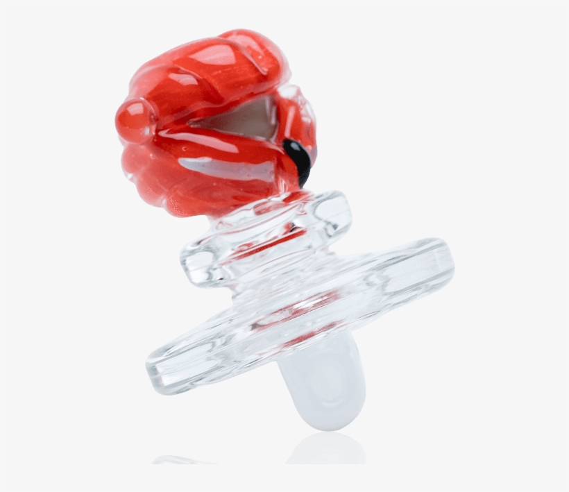 Empire Glassworks Directional Flow Carb Cap- Master - Crystal, transparent png