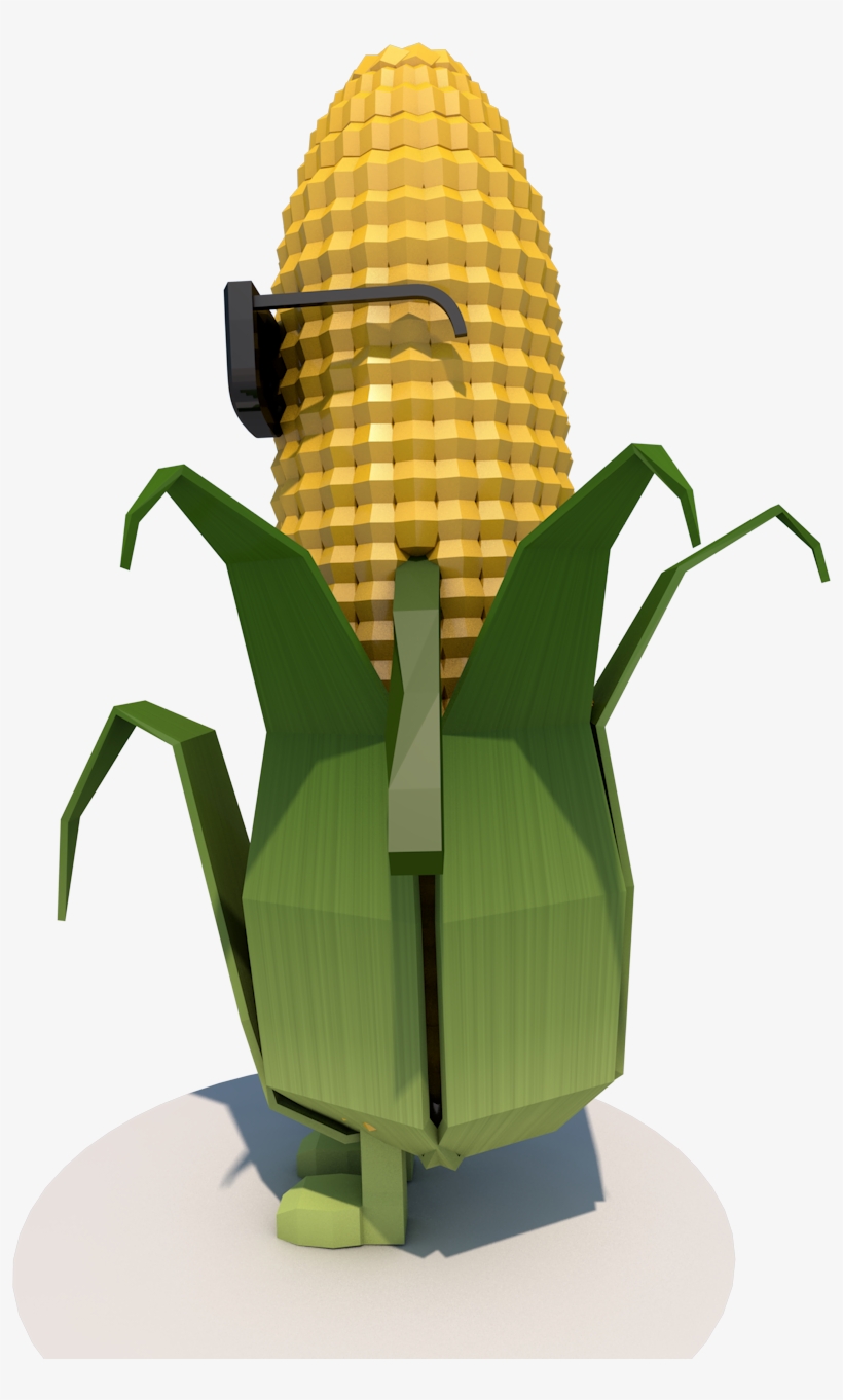 Corn Corn0000 - Low Poly Corn, transparent png