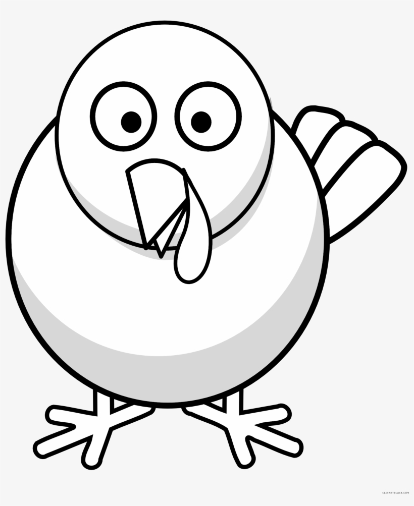 Turkey Png Black And White Stock Free Black And White - Turkey Clipart Black And White, transparent png