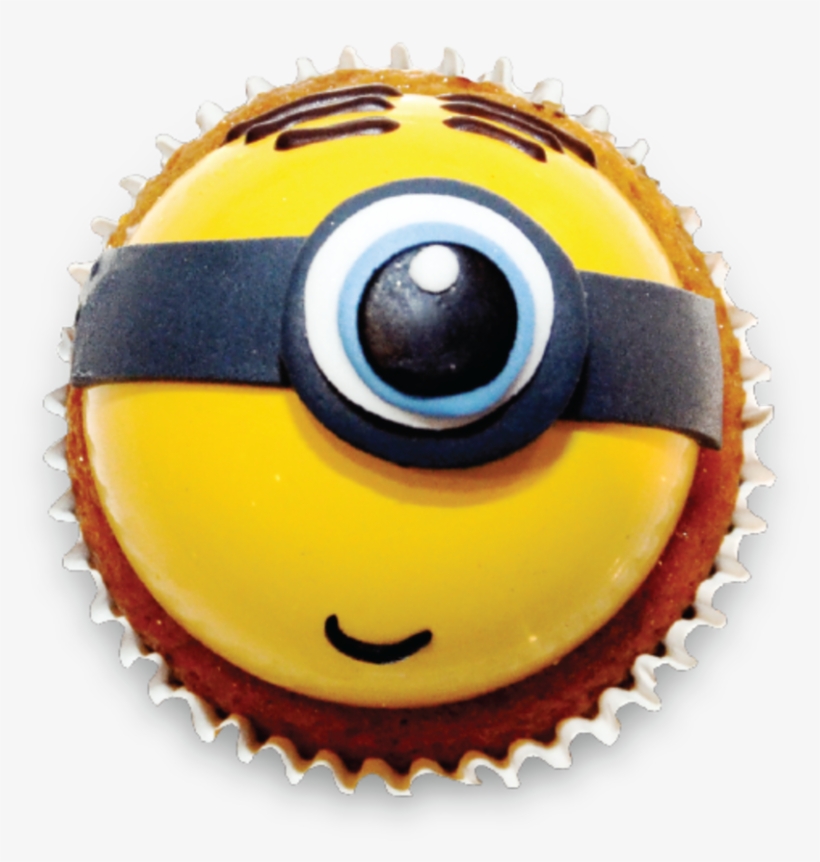 Dulche Minion Cupcake - Cup Cake Minimon Png, transparent png