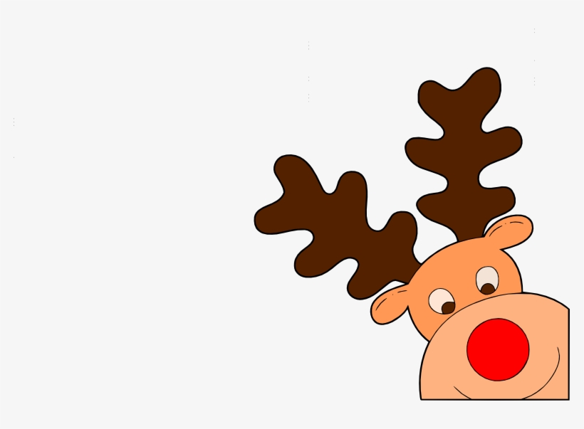 Reindeer By Annel - Corner Reindeer, transparent png