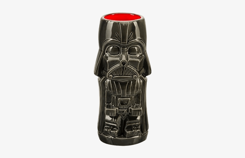 Star Wars Darth Vader Geeki Tiki Ceramic Tumbler Black, transparent png