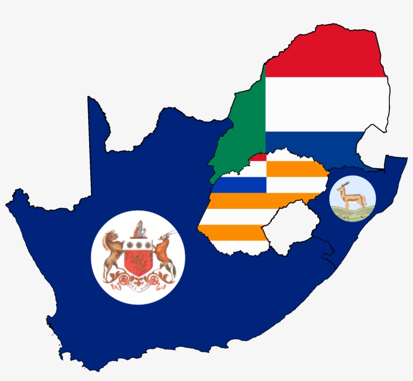 File - Colonial South Africa Flag, transparent png