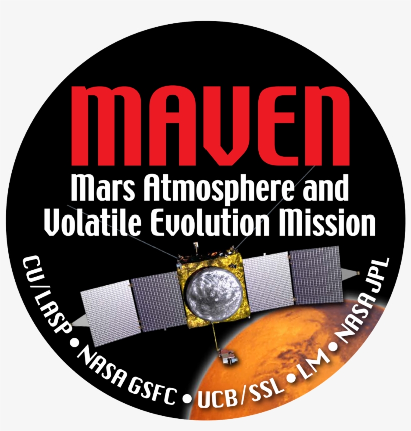Maven Mission Logo - Maven Mars Mission, transparent png
