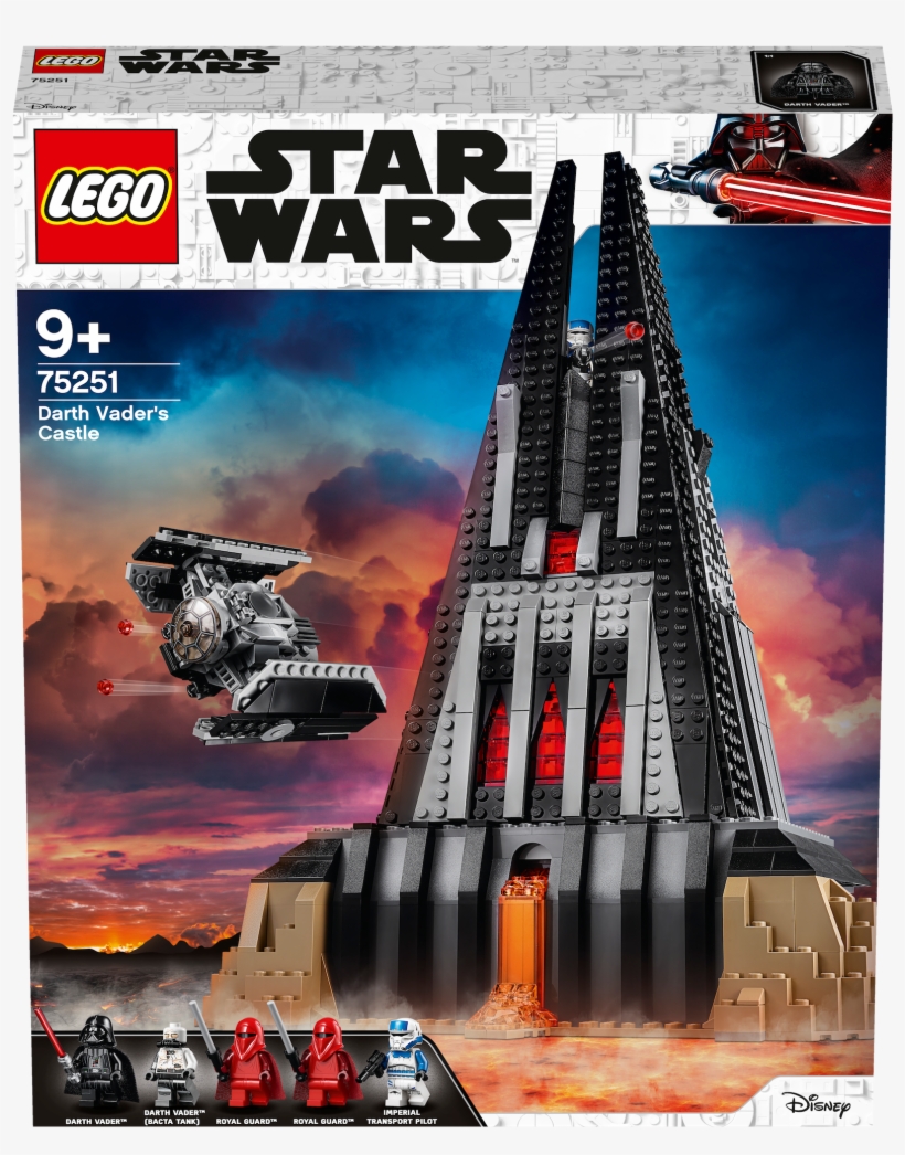 The New Lego Star Wars 75251 Darth Vader's Castle,, transparent png